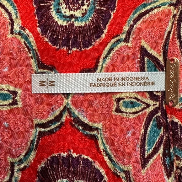 Free People Pink Floral Blouse - Picture 11 of 11